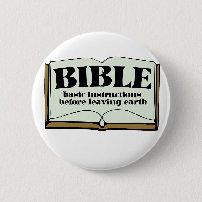 BADGE ROND 5 CM BIBLE (Devant)