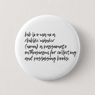 Badge Rond 5 Cm Bibliomania