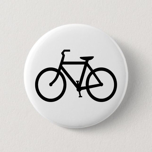 Badge Rond 5 Cm Bicyclette (Devant)