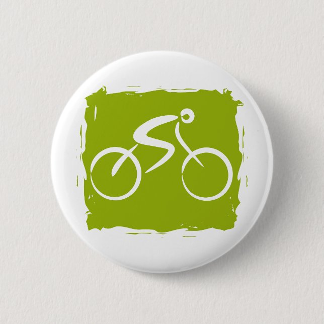 Badge Rond 5 Cm Bicyclette (Devant)