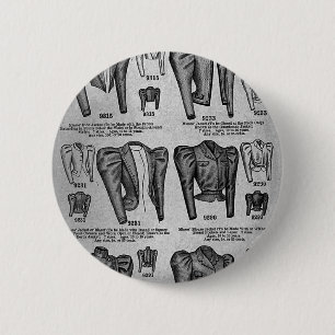 Badge Rond 5 Cm Bicyclette Fashions1897 - Cru