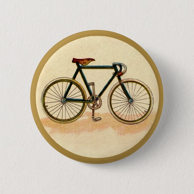 Badge Rond 5 Cm Bicyclette vintage (Devant)