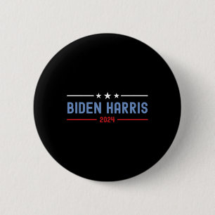 Badge Rond 5 Cm Biden Et Harris Votant Pour L'Élection Présidentie
