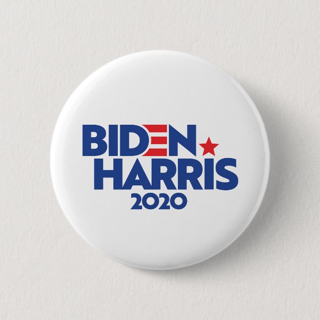 BADGE ROND 5 CM BIDEN HARRIS 2020 (Devant)
