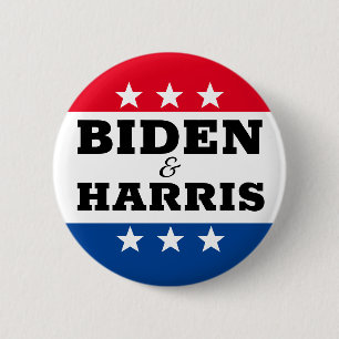Badge Rond 5 Cm Biden Harris 2020 Élections Pin