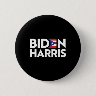 Badge Rond 5 Cm Biden Harris 2020 Joe Kamala Pour Pr Porto Rico Ri