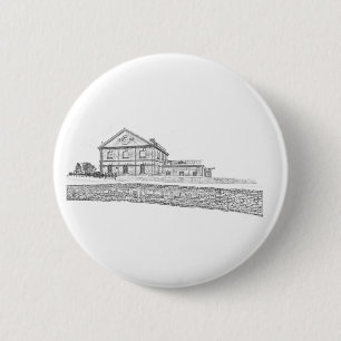 Badge Rond 5 Cm Biélorussie Orsha Architecture