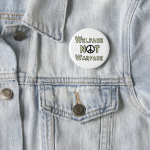 Badge Rond 5 Cm Bien-être et non guerre