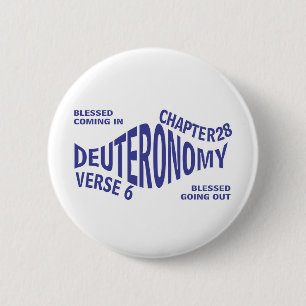 Badge Rond 5 Cm Bienheureux Aller et venir