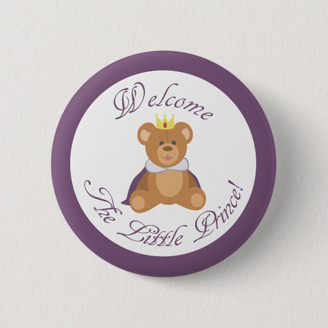 Badge Rond 5 Cm Bienvenue au Petit Prince (Devant)