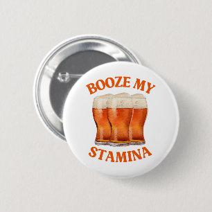 BADGE ROND 5 CM BIÈRE IRLANDAISE DRÔLE