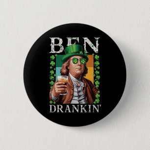 Badge Rond 5 Cm Bières irlandaises Ben Drankin - Hommes et femmes