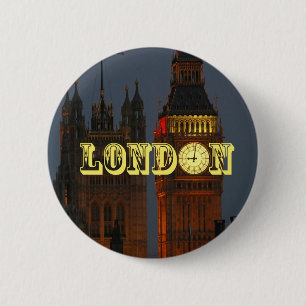 Badge Rond 5 Cm BIG Ben London Pro Photo