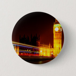 Badge Rond 5 Cm Big Ben, Londres