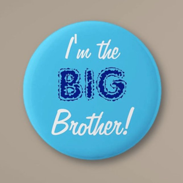 Badge Rond 5 Cm Big brother button/pin button (Créateur téléchargé)