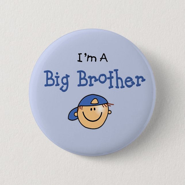 Badge Rond 5 Cm Big Brother Face (Devant)