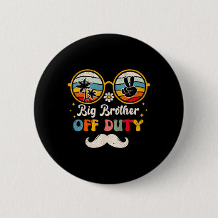 Badge Rond 5 Cm Big Brother Off Duty Sungles Beach Sunset été