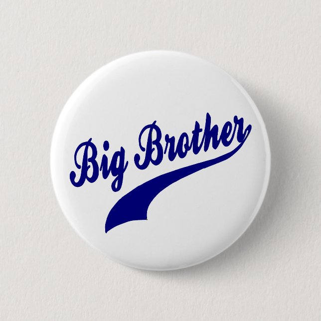 Badge Rond 5 Cm Big Brother sportif (Devant)