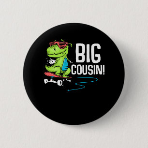 Badge Rond 5 Cm Big Cousin Patinage Trex Patinage