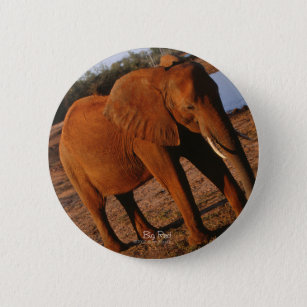 Badge Rond 5 Cm Big Red