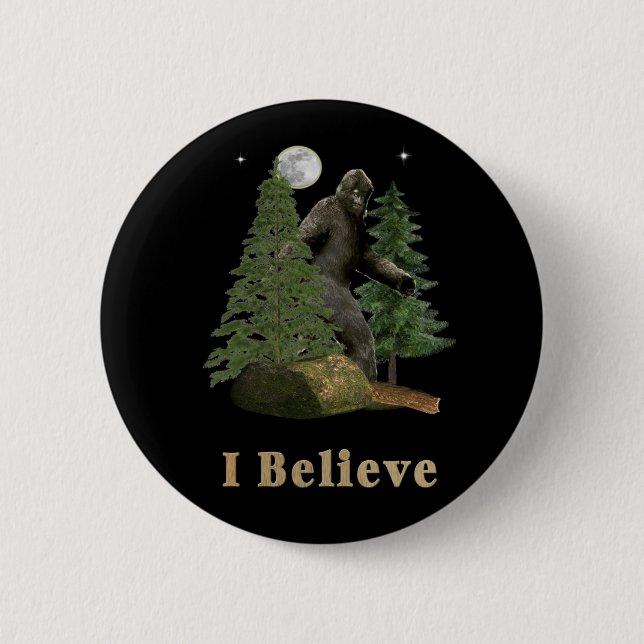 Badge Rond 5 Cm Bigfoot (Devant)