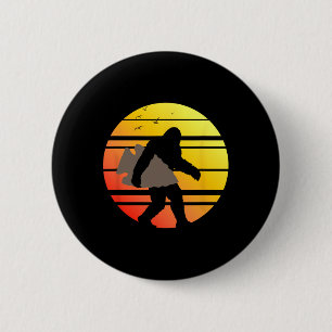 Badge Rond 5 Cm Bigfoot Arrowhead Chasse Indian Arrowhead Collect