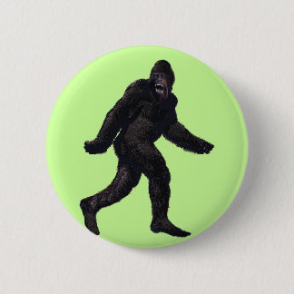 Badge Rond 5 Cm Bigfoot Sasquatch Yetti