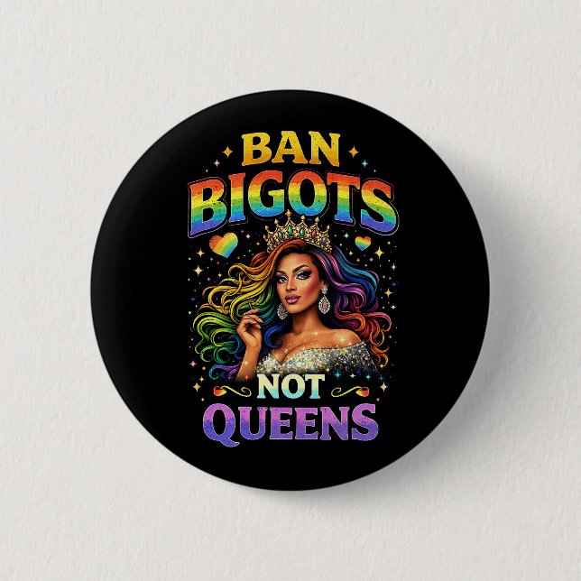 Badge Rond 5 Cm Bigots Bannis (Devant)