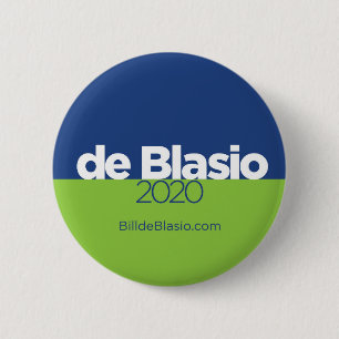 Badge Rond 5 Cm Bill de Blasio 2020