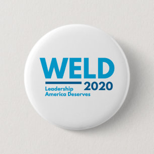Badge Rond 5 Cm Bill Weld pour le président 2020