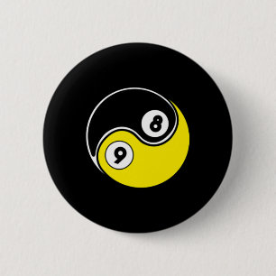Badge Rond 5 Cm Billard de la piscine de billard de la boule 9