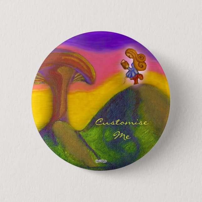 Badge Rond 5 Cm Billet à un monde d'Imaginaires (Devant)