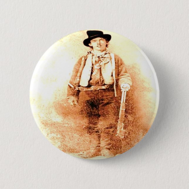 Badge Rond 5 Cm Billy l'enfant (Devant)