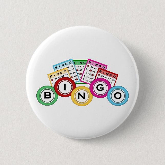 Badge Rond 5 Cm Bingo-test (Devant)