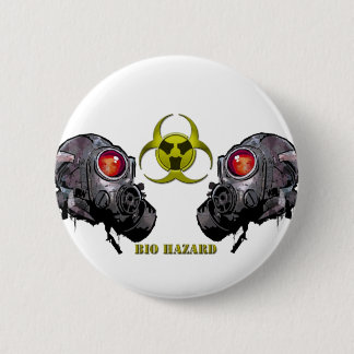 Badge Rond 5 Cm Bio risque