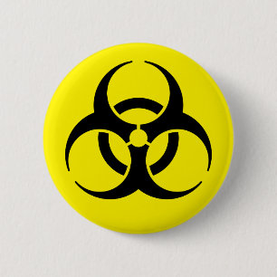 Badge Rond 5 Cm Biodanger