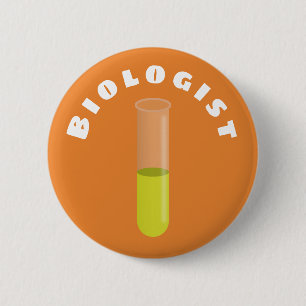 Badge Rond 5 Cm Biologiste