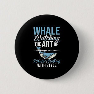 Badge Rond 5 Cm Biologiste marin aquariste homme animal océan
