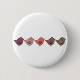 BADGE ROND 5 CM BIRDIE