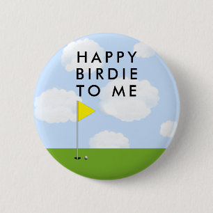 Badge Rond 5 Cm Birdie Golf