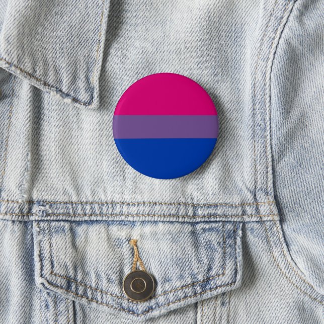 Badge Rond 5 Cm Bisexual pride (Créateur téléchargé)
