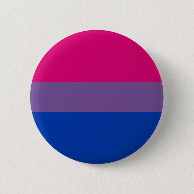 Badge Rond 5 Cm Bisexual pride (Devant)