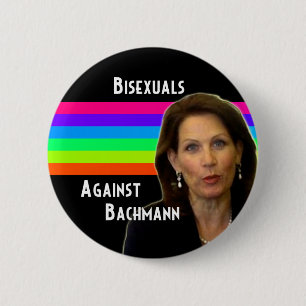 Badge Rond 5 Cm Bisexuals contre le bouton de Bachmann