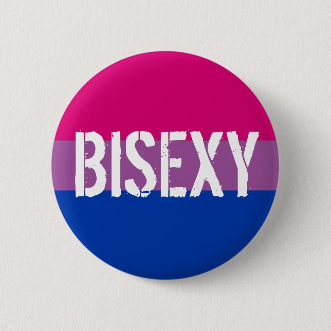 Badge Rond 5 Cm Bisexy (Devant)
