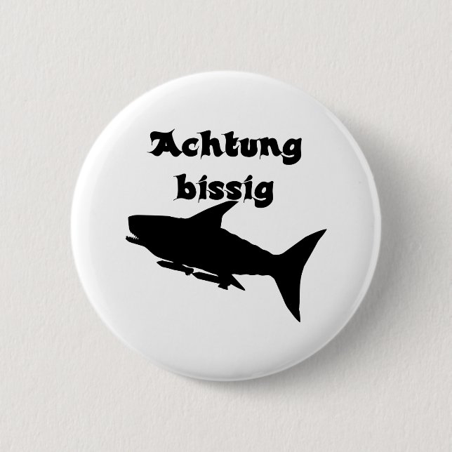 Badge Rond 5 Cm Bissig (Devant)