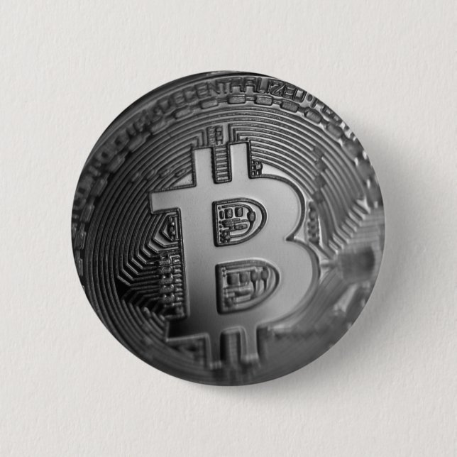 Badge Rond 5 Cm Bitcoin 16 (Devant)