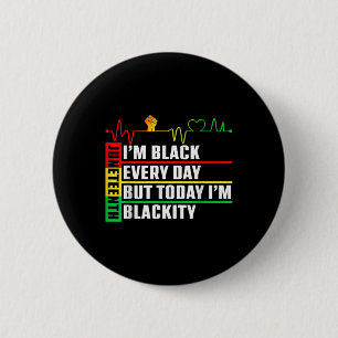 Badge Rond 5 Cm Bizarre de coeur Blackity Black JunetDix Pride Me