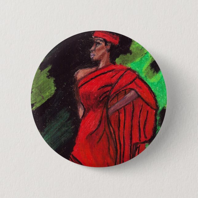Badge Rond 5 Cm BLACK BEAUTY button (Devant)