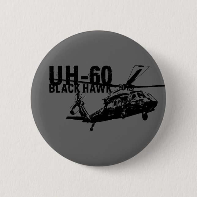 Badge Rond 5 Cm Black Hawk (Devant)
