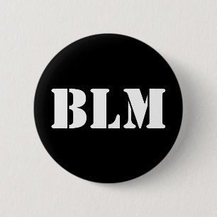 Badge Rond 5 Cm Black Lives Matt BLM Pin